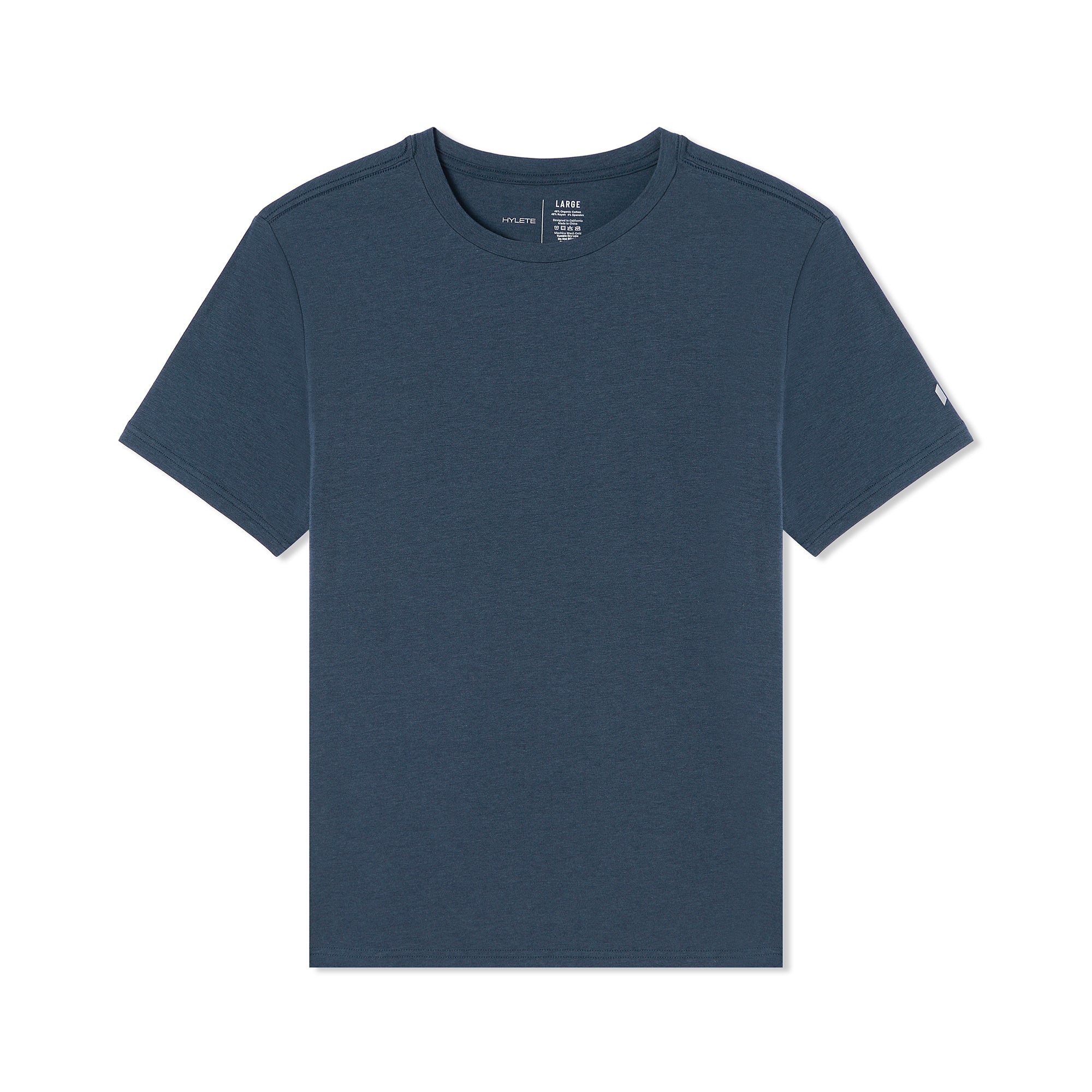 Minimalist HY-Blend Crew Tee Navy